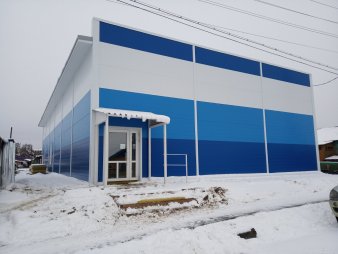 Магазин из сэндвич-панелей