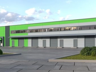 Склад из сэндвич-панелей 