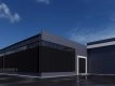 3D визуализация СТО из сэндвич панелей