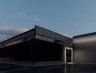 3D визуализация СТО из сэндвич панелей